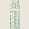 P.J. Salvage Florals & Botanicals | Butter Jersey>Adrian Valencia x PJS Floral PJ Set Plus Size
