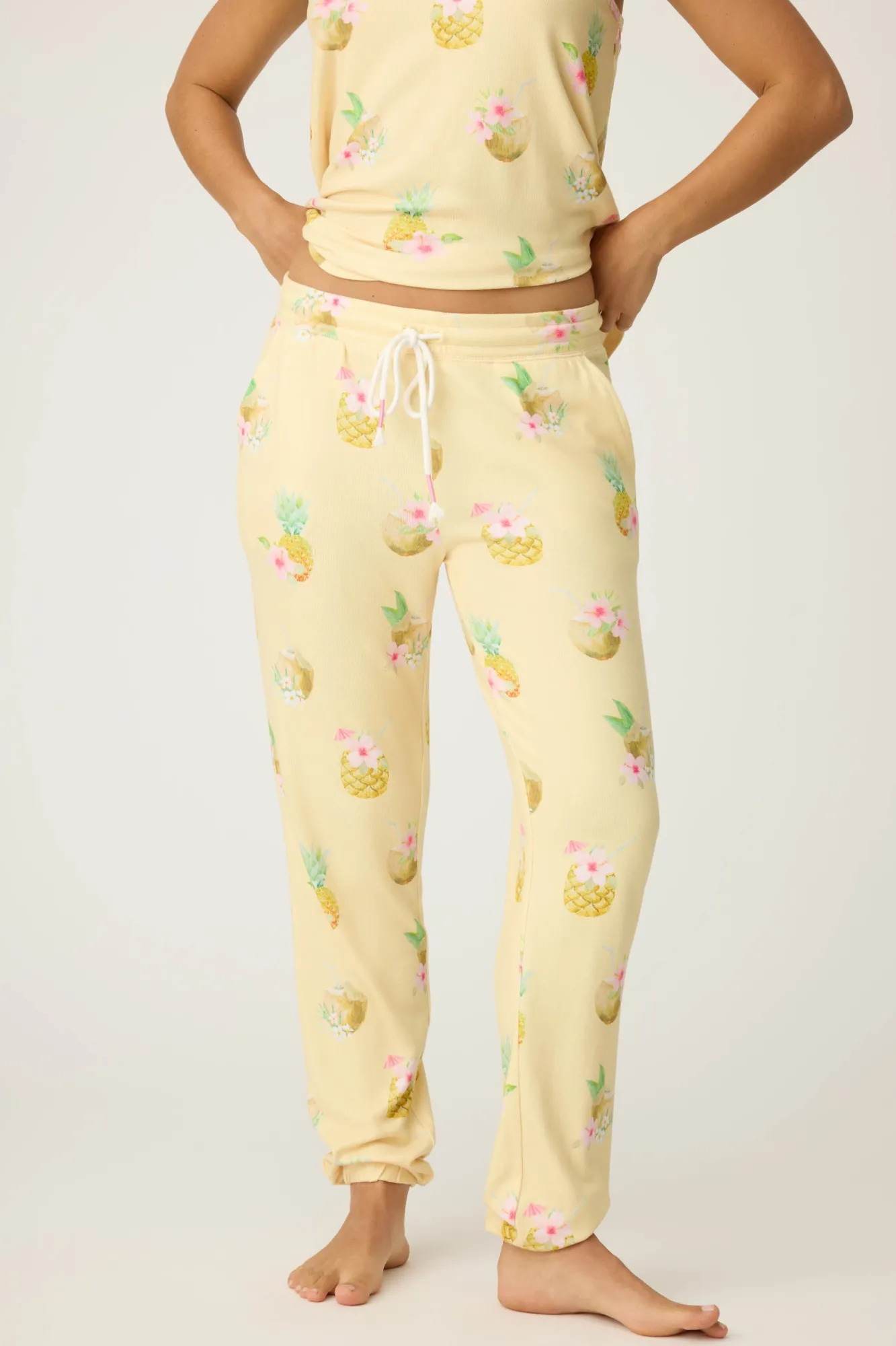 P.J. Salvage Bottoms | Coffee & Cocktails>Aloha Hour Banded Pants