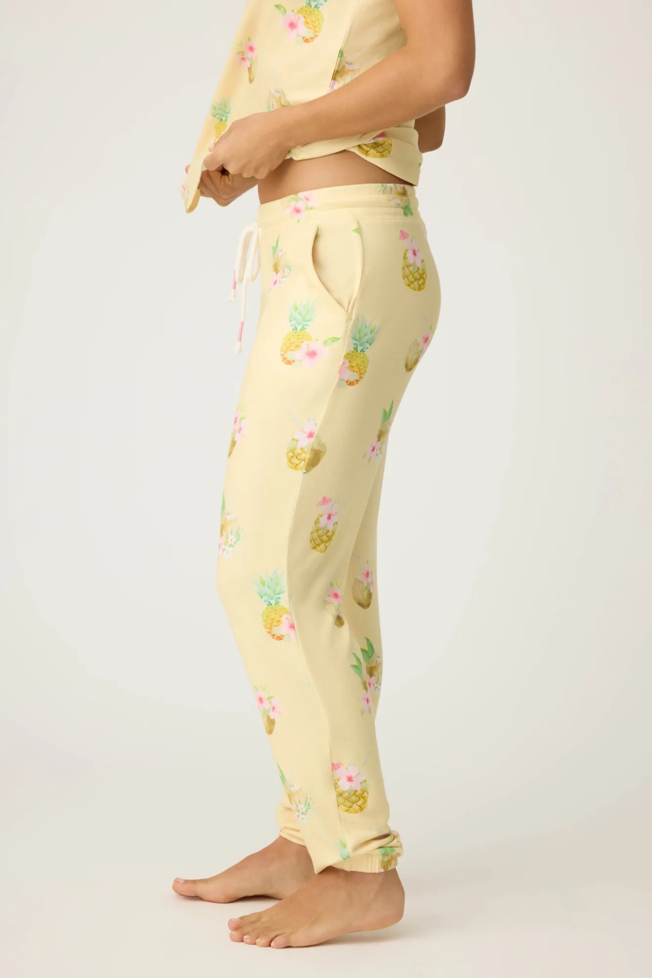 P.J. Salvage Bottoms | Coffee & Cocktails>Aloha Hour Banded Pants
