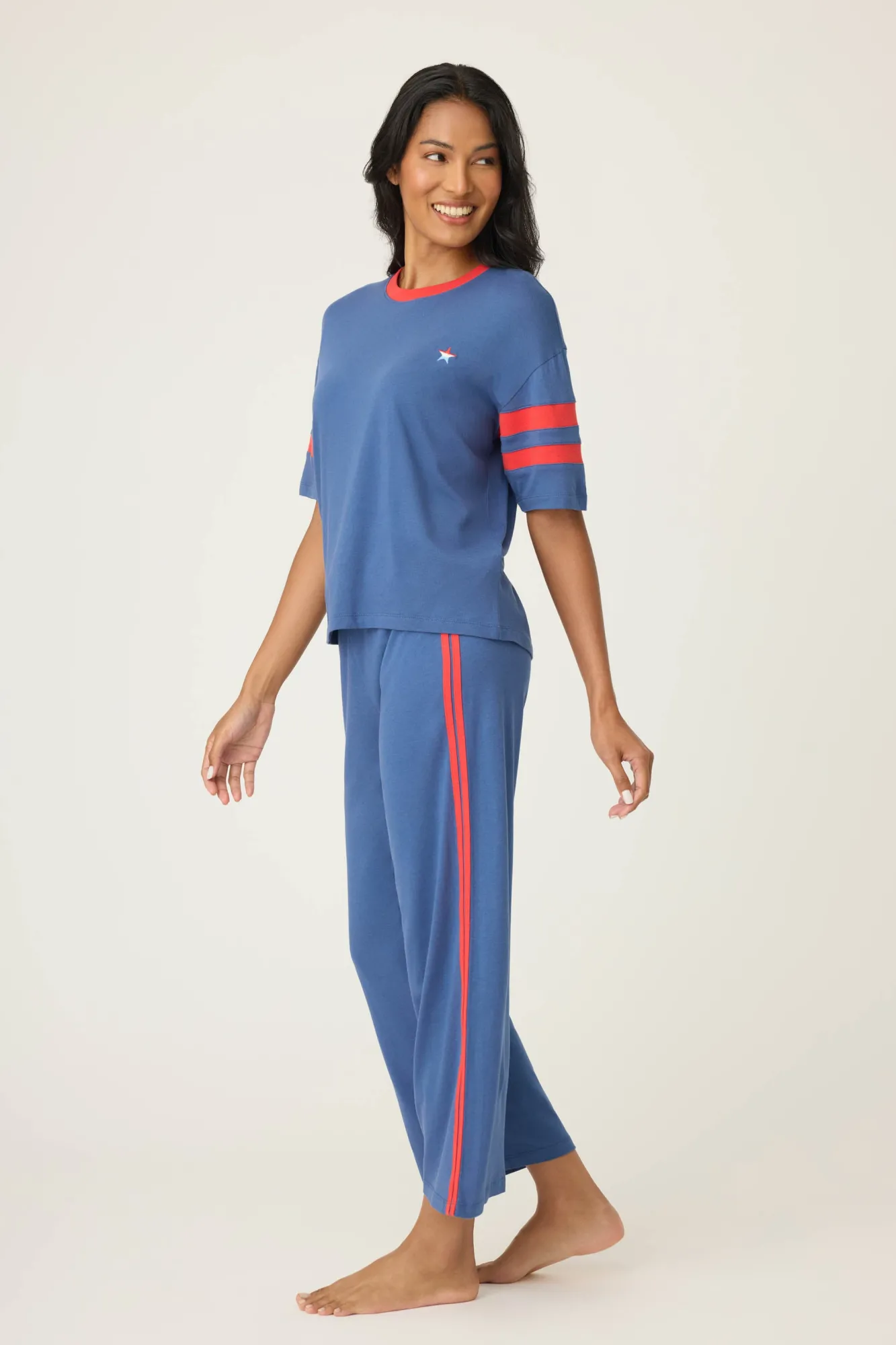 P.J. Salvage Loungewear | Loungewear>American Honey Jersey Lounge Set