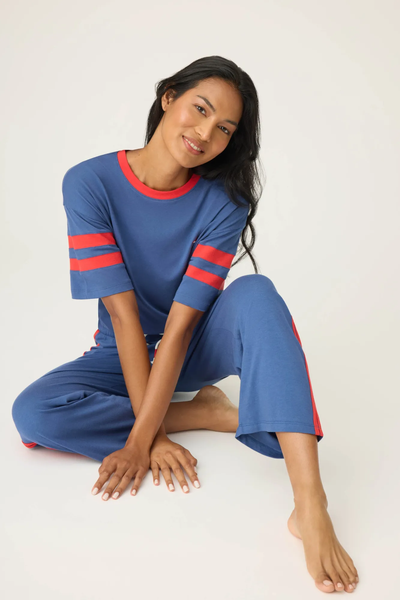 P.J. Salvage Loungewear | Loungewear>American Honey Jersey Lounge Set