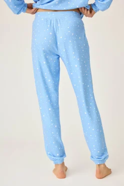 P.J. Salvage Bottoms | Hearts>American Honey Star Print Banded Pants