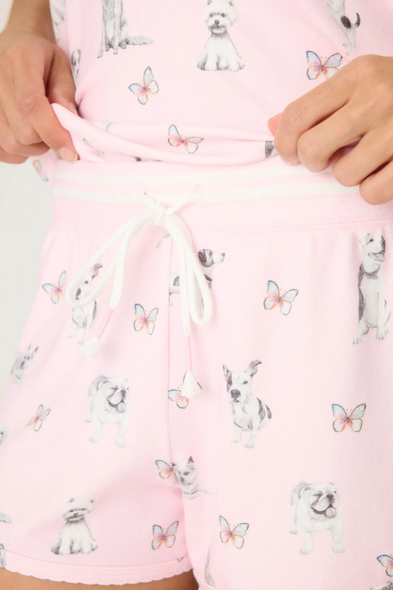 P.J. Salvage Bottoms | Animal Prints>Butterfly Grove Lounge Shorts