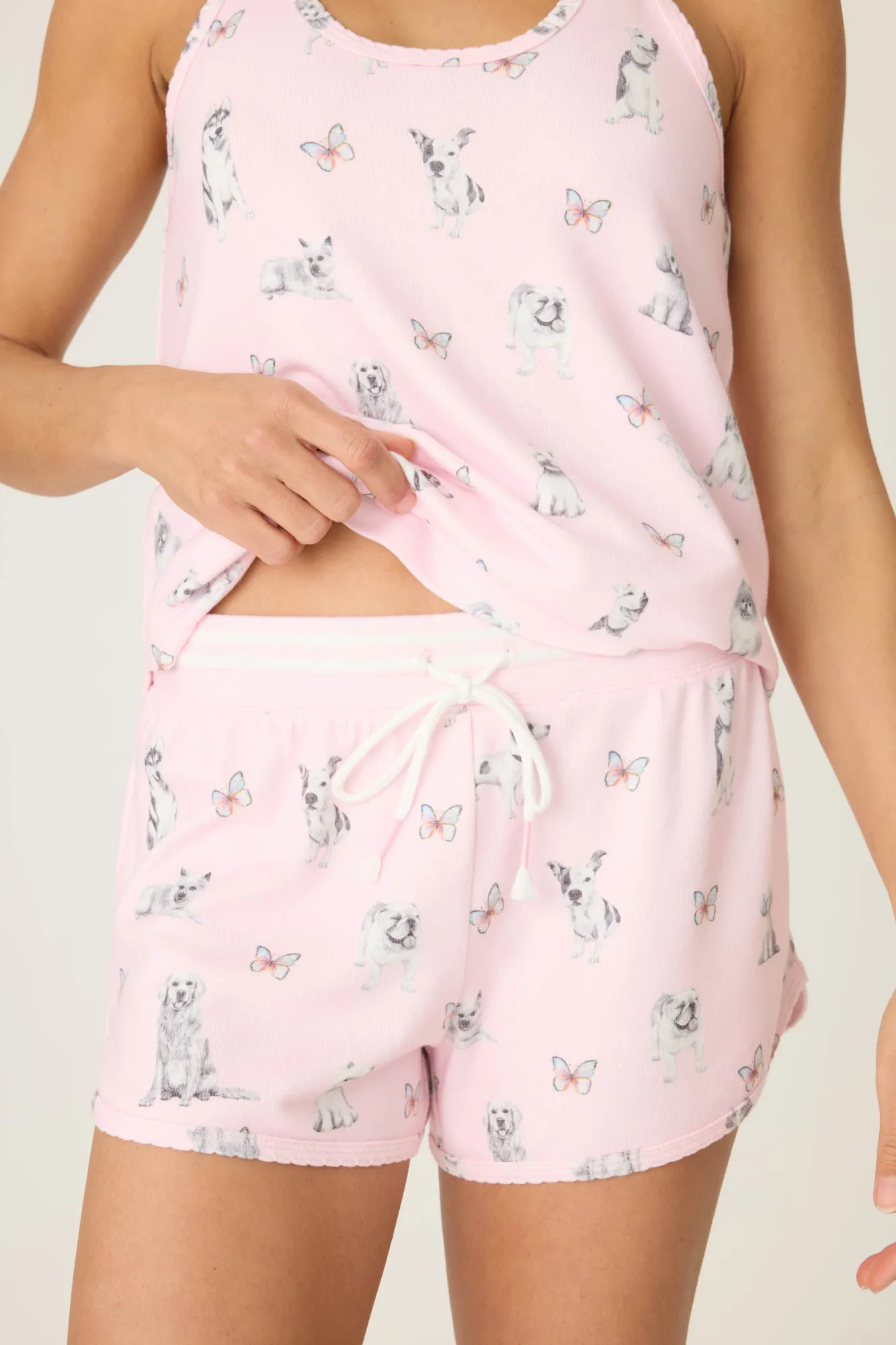P.J. Salvage Bottoms | Animal Prints>Butterfly Grove Lounge Shorts