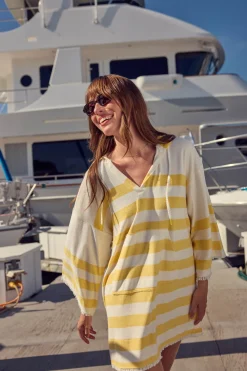 P.J. Salvage Loungewear | Loungewear>Cabana Paradise Stripe Cover Up