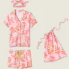 P.J. Salvage Pj Sets | Pj Sets>Electric Summer 4-Piece Set