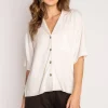 P.J. Salvage Tops | Terry>Jammie Essentials Short Sleeve Top