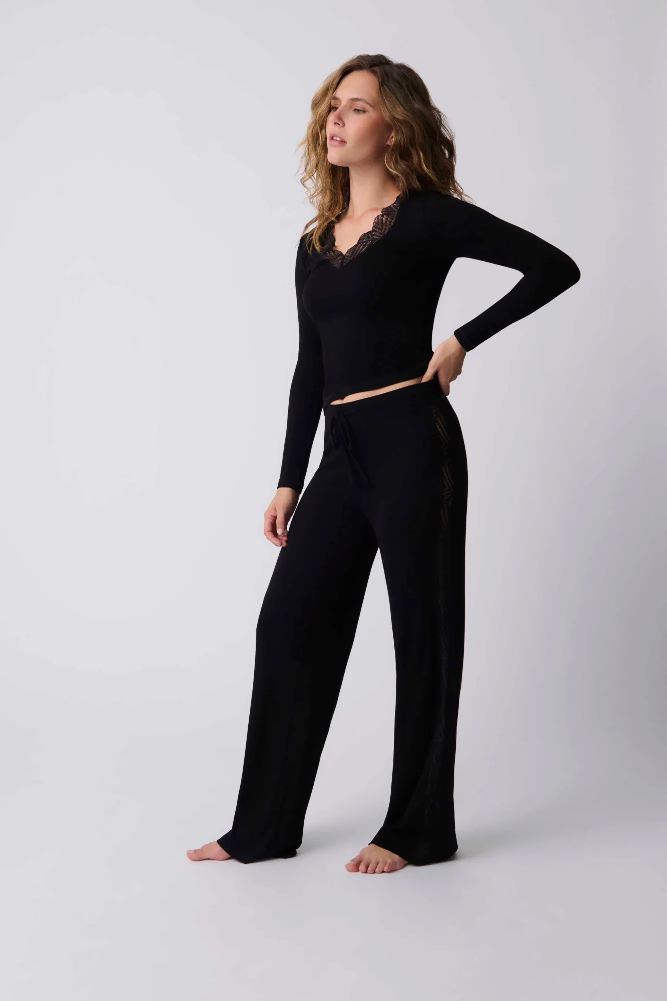 P.J. Salvage Pj Sets | Pj Sets>Lacey Basics PJ Set