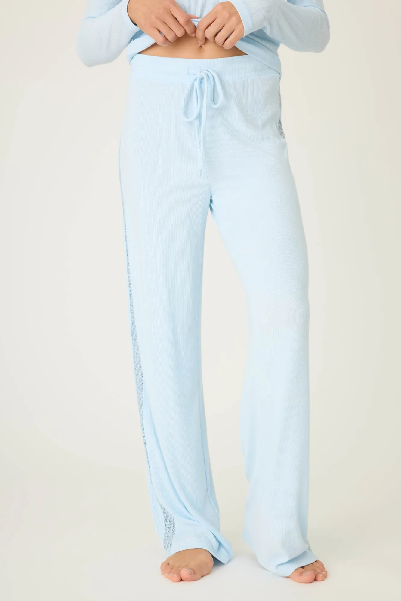 P.J. Salvage Bottoms | Modal>Lacey Basics Ribbed Pants