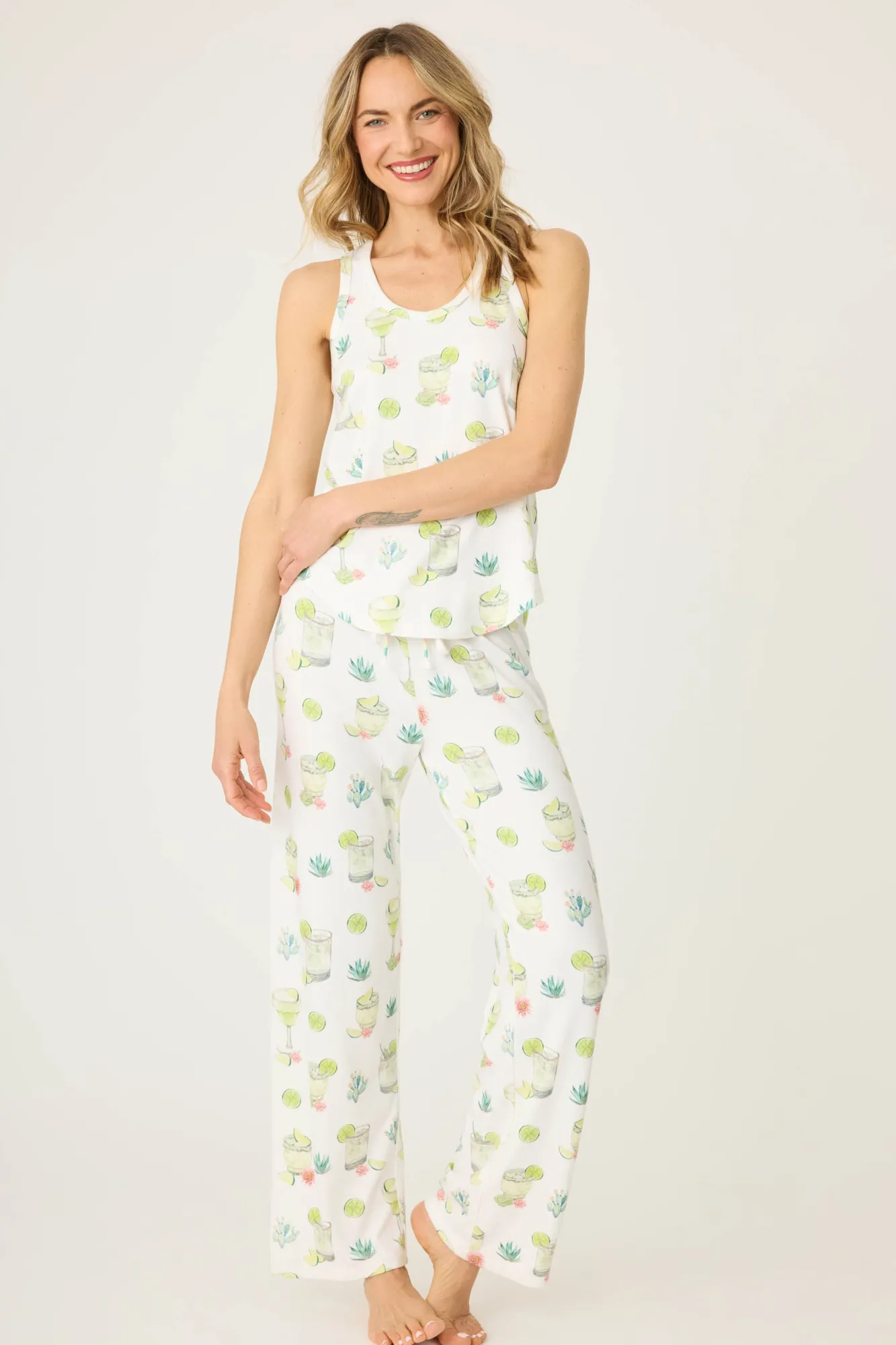 P.J. Salvage Pj Sets | Pj Sets>Limes & Sunshine PJ Set