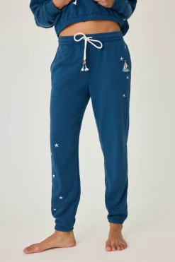 P.J. Salvage Loungewear | Loungewear>Maritime Lounge Banded Pant