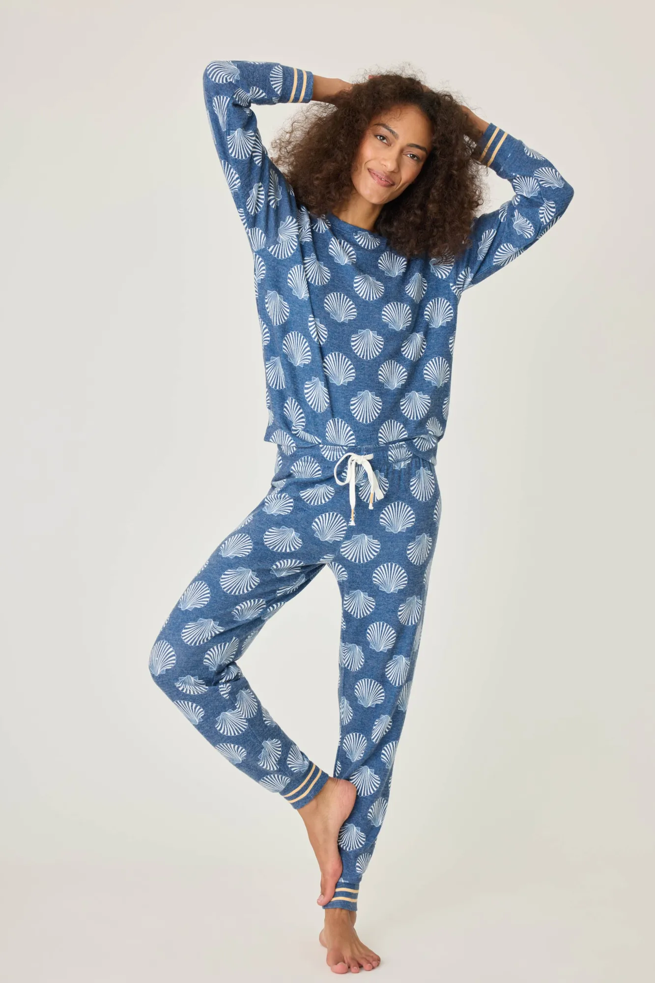 P.J. Salvage Loungewear | Loungewear>Maritime Lounge Shell Banded Pants