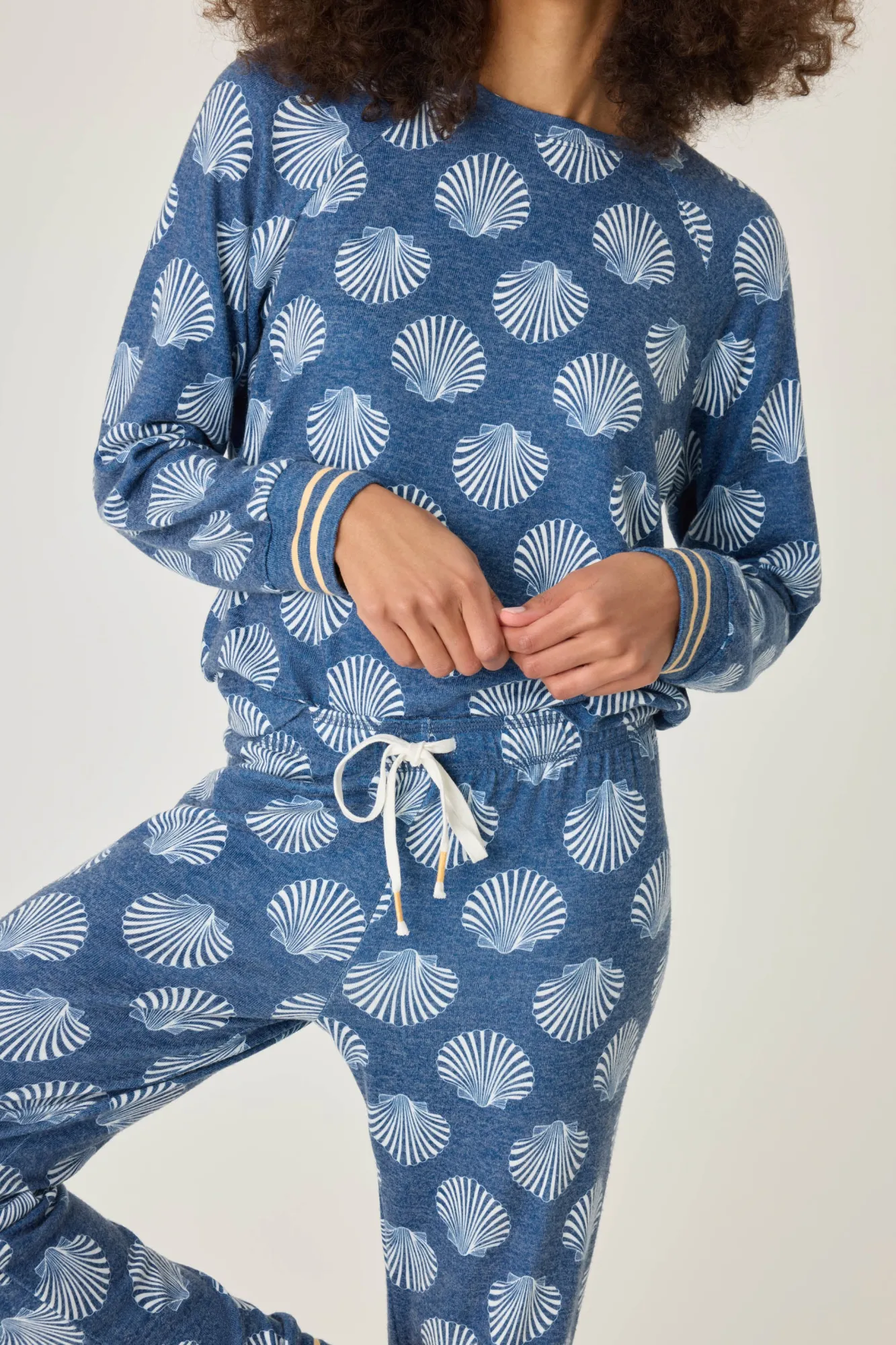 P.J. Salvage Loungewear | Loungewear>Maritime Lounge Shell Lounge Top