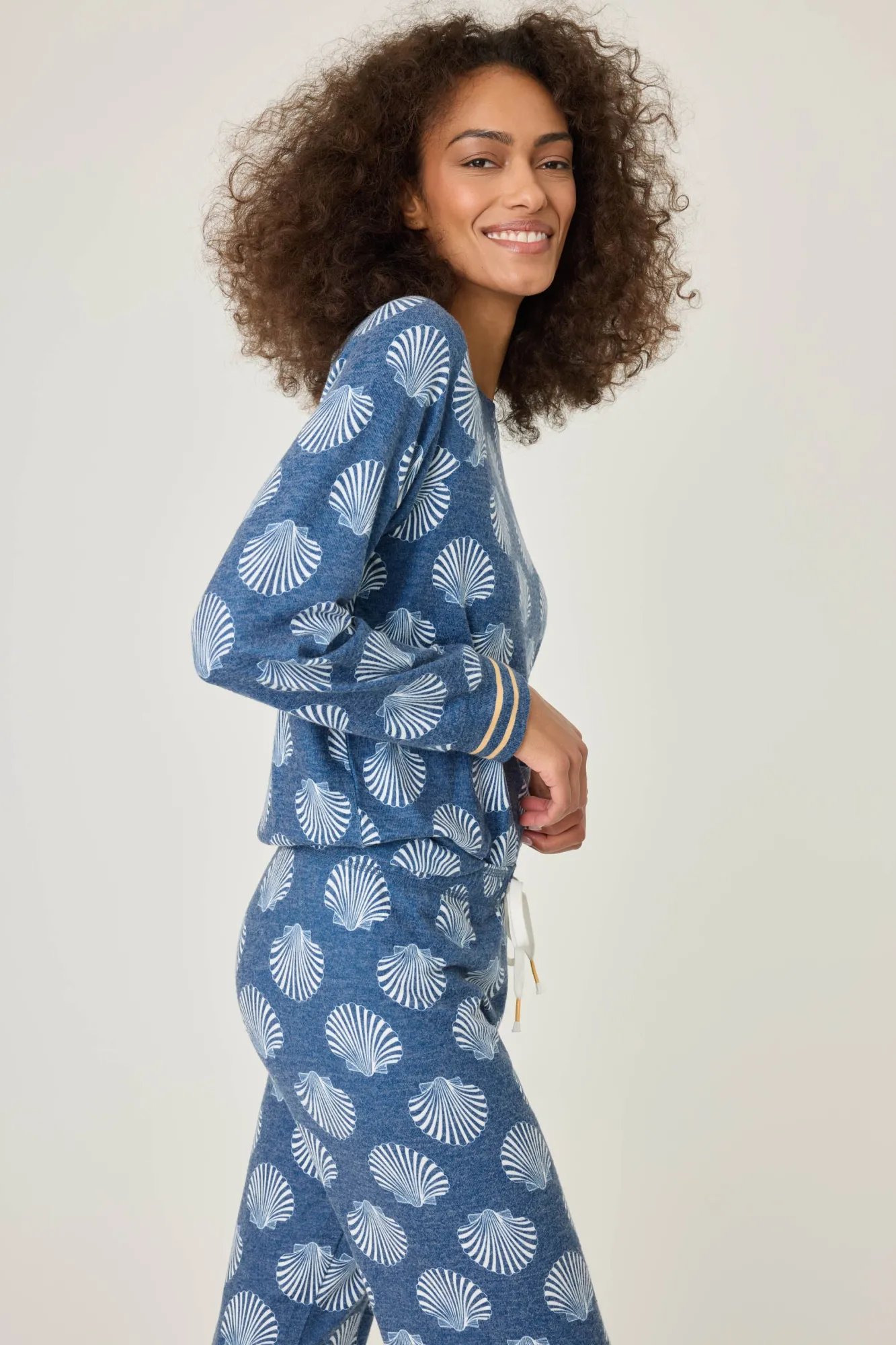 P.J. Salvage Loungewear | Loungewear>Maritime Lounge Shell Lounge Top