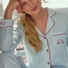 P.J. Salvage Pj Sets | Pj Sets>Maritime Striped PJ Set