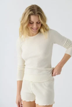 P.J. Salvage Tops | The Classics>Reloved Rib Long Sleeve Top