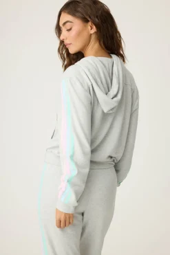 P.J. Salvage Loungewear | Loungewear>Roll With It Full Zip Hoodie
