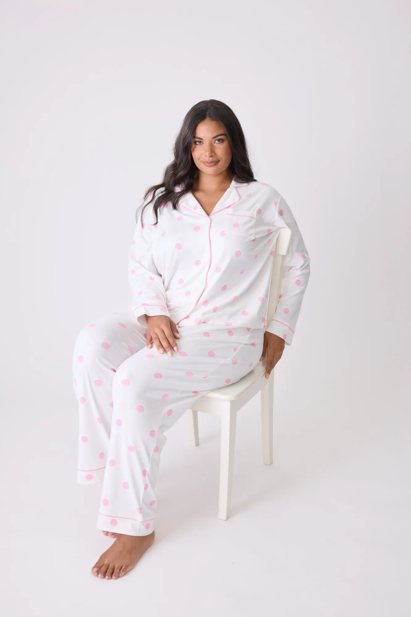 P.J. Salvage Pj Sets | Pj Sets>Susan G. Komen Choose Happy PJ Set Plus Size
