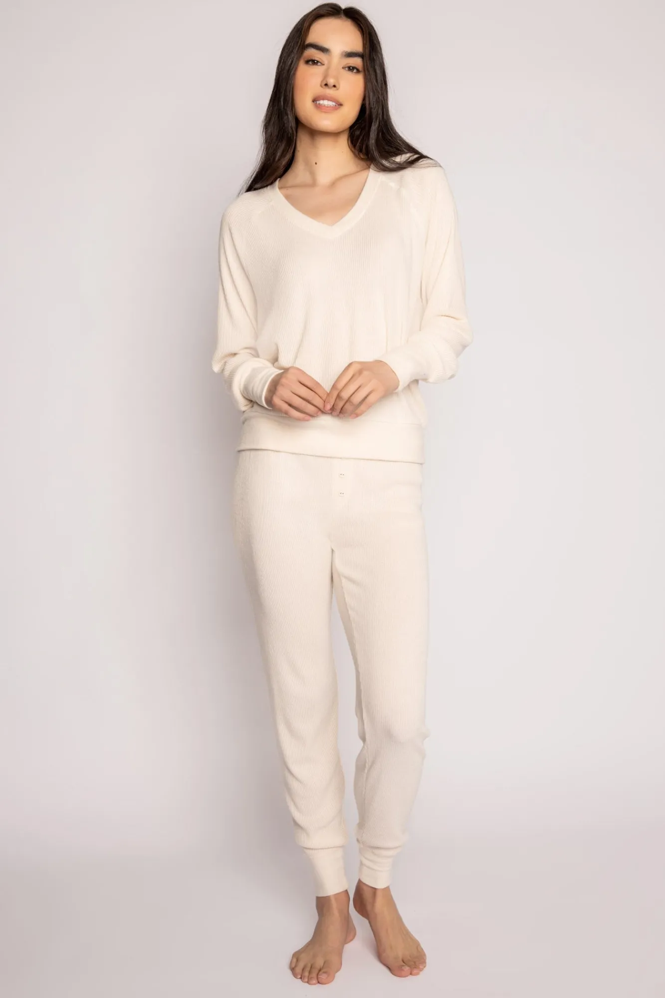 P.J. Salvage Peachy | Warmer Fabrics>Textured Essentials Lounge Set