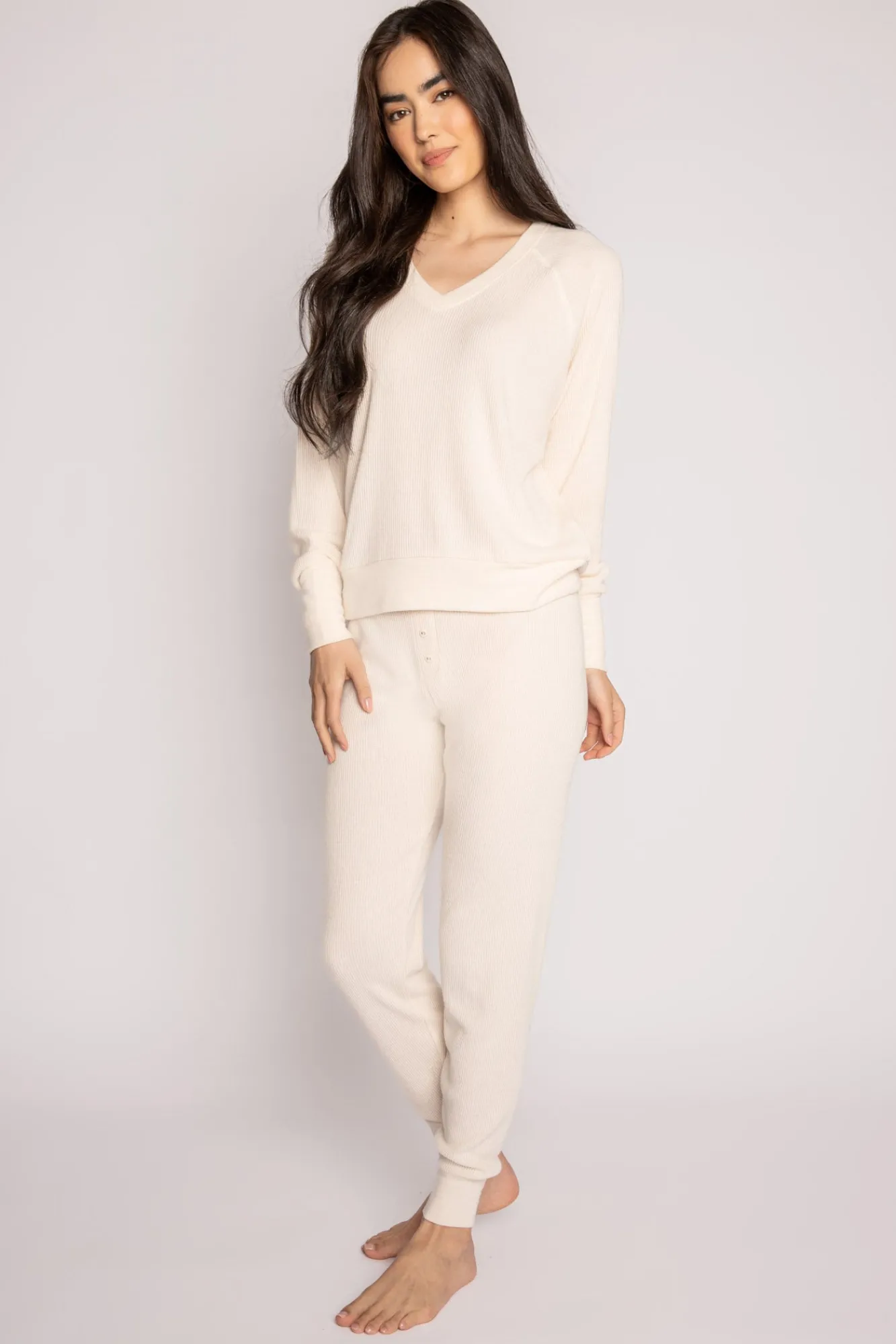 P.J. Salvage Peachy | Warmer Fabrics>Textured Essentials Lounge Set
