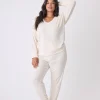 P.J. Salvage Peachy | Warmer Fabrics>Textured Essentials Plus Size Lounge Set