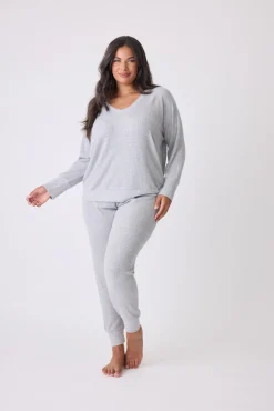 P.J. Salvage Peachy | Warmer Fabrics>Textured Essentials Plus Size Lounge Set