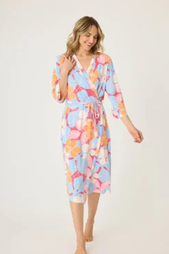 Women P.J. Salvage Robes & Nightshirts | Florals & Botanicals>Tropical Dreams Floral Robe